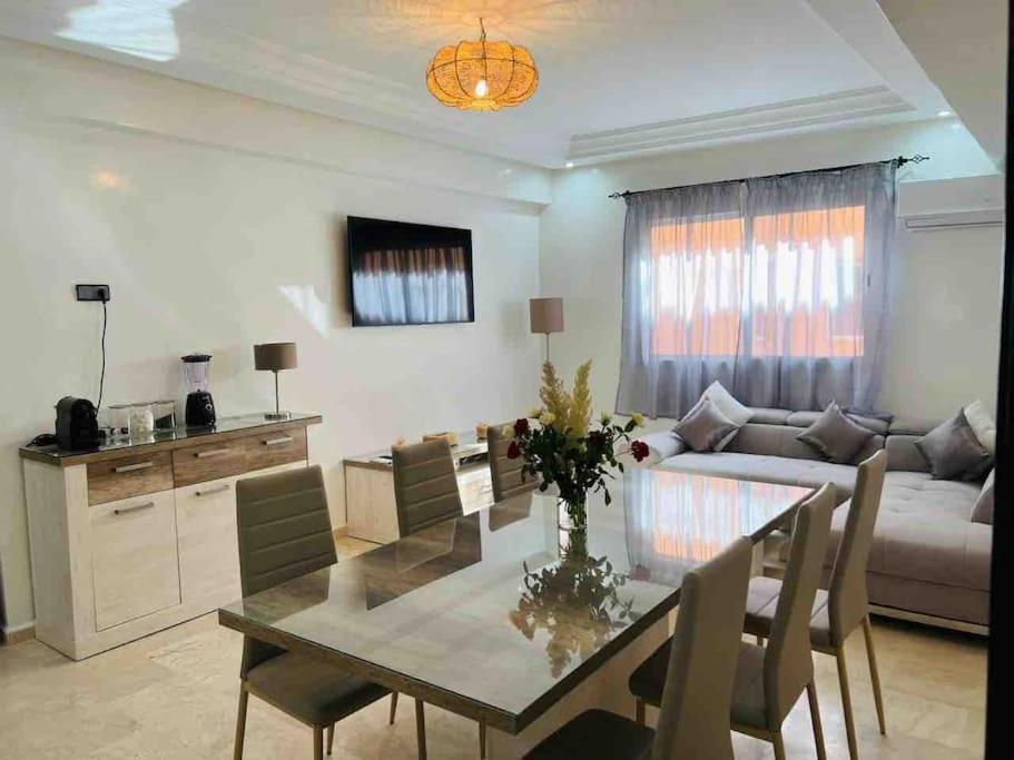 Apartment Design 3 Bedroom Hivernage Gueliz Marrakech K13 Marrákes Kültér fotó