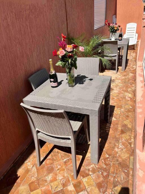 Apartment Design 3 Bedroom Hivernage Gueliz Marrakech K13 Marrákes Kültér fotó